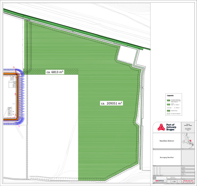 Annex to the survey bundle containing the concession plan.