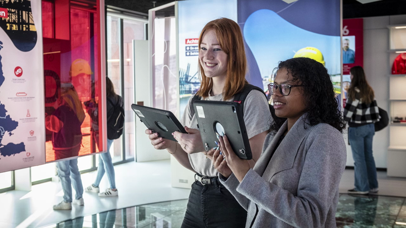 Interactief bezoekerscentrum Portopolis brengt de haven tot leven.